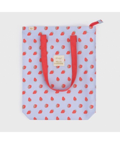 9850 Tote bag strawberries - Hello, sunshine!
