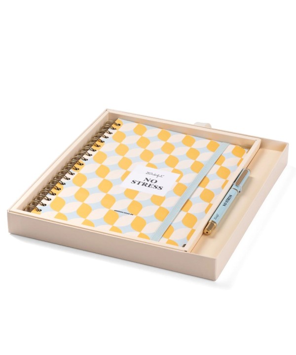 9974 Set de Agenda Office 2025-26 Semanal Extragrande + boli - No stress