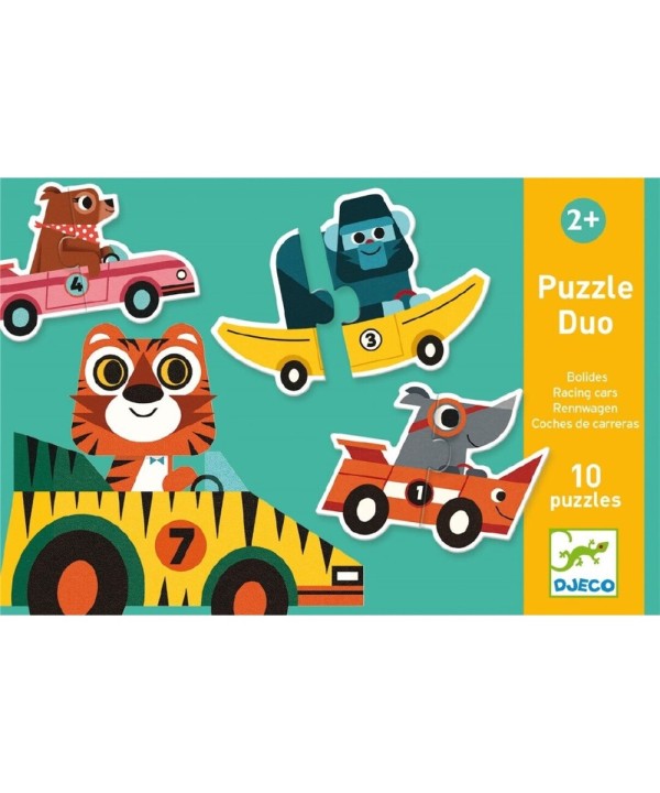 10323 Puzzle dúo Coches de carreras
