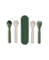 10365 Citron Set de 2 juegos cubiertos verde