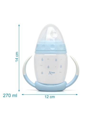 10390 Taza Aprendizaje Azul Hojas