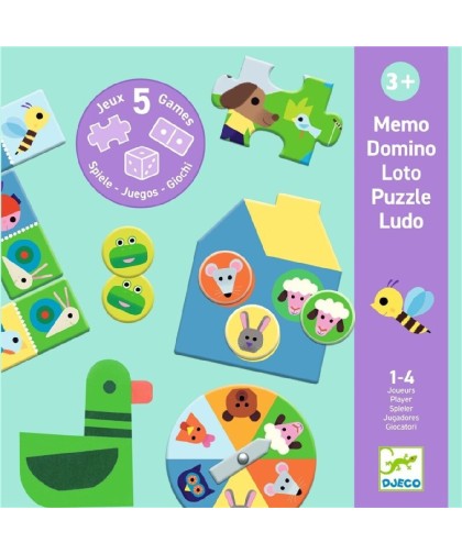 10438 Educativo 5 Juegos en la Granja