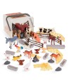 10448 Terra Cubo Animales de granja 60 Pcs