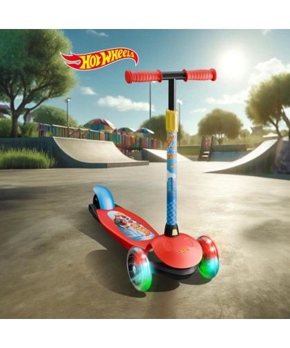 10553 Patinete de 3 ruedas LED Hot Wheels