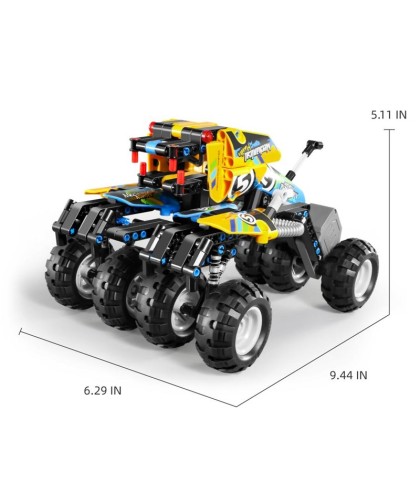 10598 iMMaster Todoterreno 4x4 amarillo - 199 pzas.