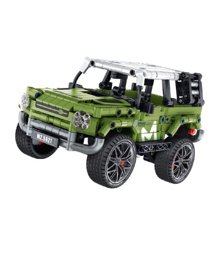 10627 iMMaster Todoterreno 4x4 verde - 474pzas