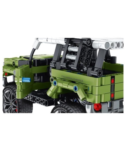 10628 iMMaster Todoterreno 4x4 verde - 474pzas