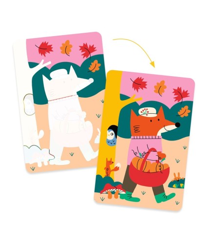 10661 Colorear con agua 4 temporadas