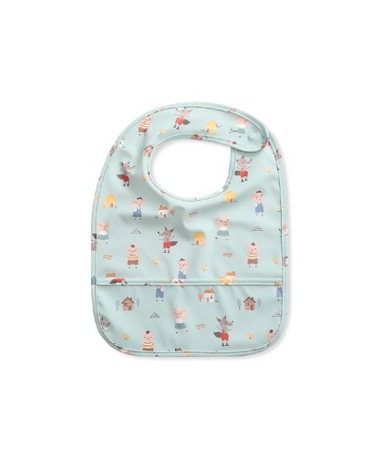 10689 Babero Impermeable Little Pigs