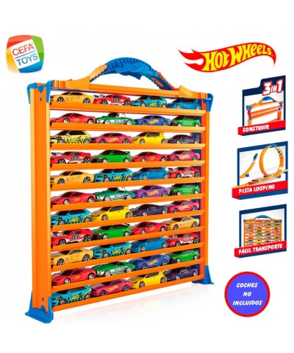 10693 Maletin Portacoches 3 En 1 Hot Wheels
