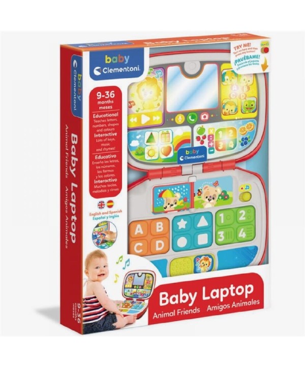 10703 Baby Laptop Amigos Animales