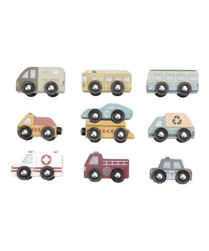 10768 9 Vehiculos, Sistema de Trenes