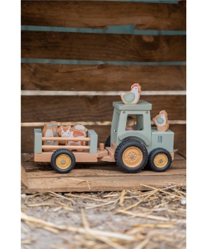 10801 Tractor con Remolque Granja