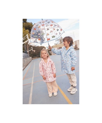 10848 Paraguas Transparente City Cars