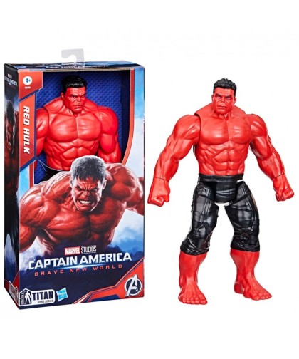 10939 Figura Deluxe Hulk Rojo Titan Hero
