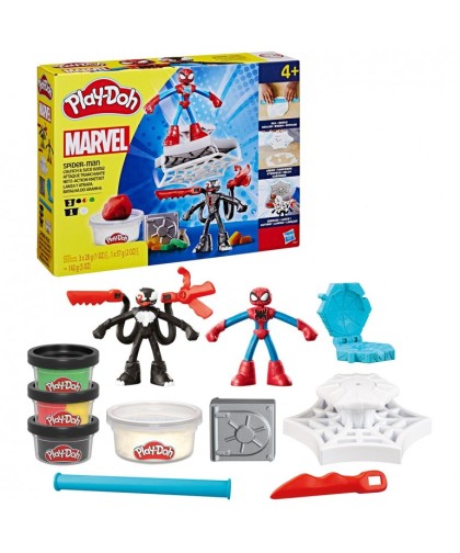 10942 Play-Doh Spider-Man Lanza y Atrapa