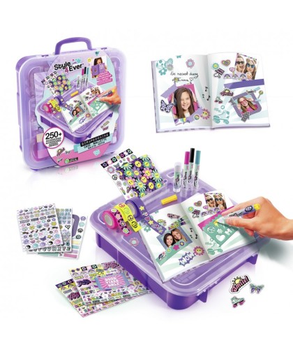 10976 Maletin de Decoracion con Diario