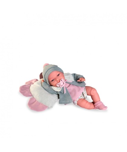 11017 Antonio Juan Baby Toneta Cojín Flor