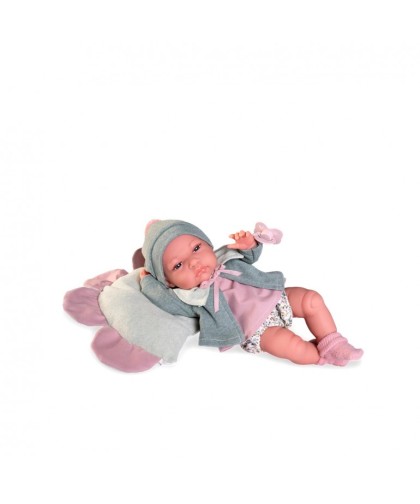 11018 Antonio Juan Baby Toneta Cojín Flor