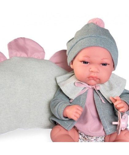 11019 Antonio Juan Baby Toneta Cojín Flor