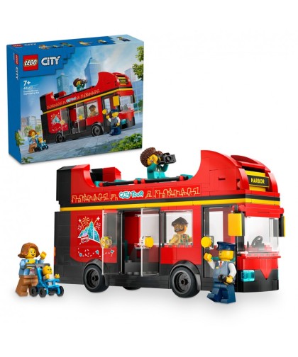 11047 Lego City 60407 Autobus Turistico Rojo