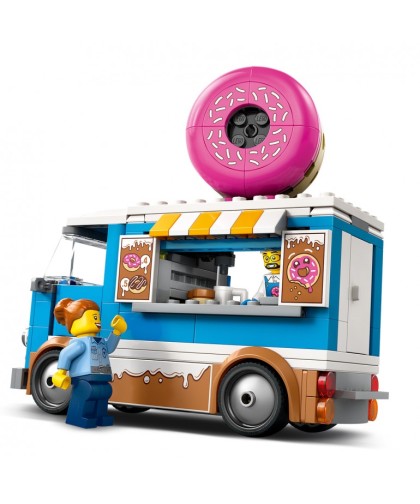 11082 Lego City 60452 Camion de Donuts