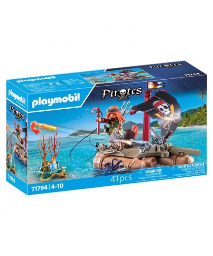 11084 Playmobil 71794 Bote pirata con tesoro