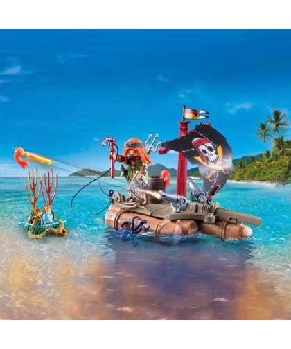 11086 Playmobil 71794 Bote pirata con tesoro