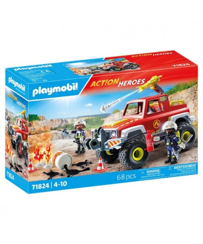 11089 Playmobil 71824 Camion de Bomberos