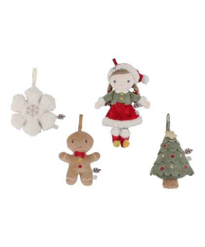 11176 Adornos Rosa Arbol Navidad