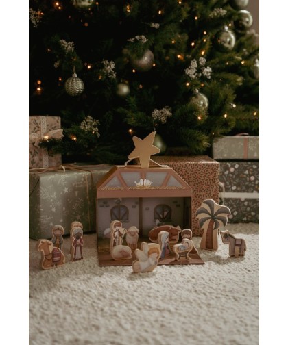 11198 Belen Set Navidad Madera