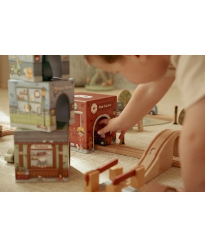 11231 Torre Encajable Ciudad con Coches