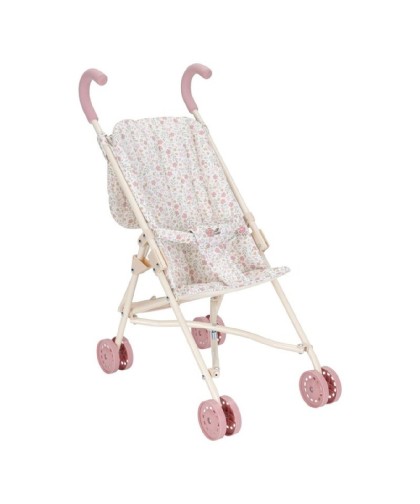 11244 Sillita para Muñecas Metal Flores