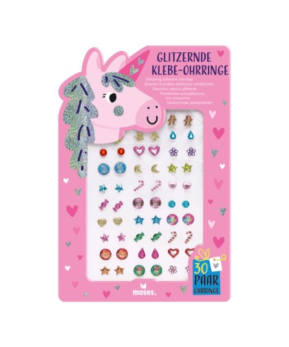 11371 Pendientes adhesivos con purpurina