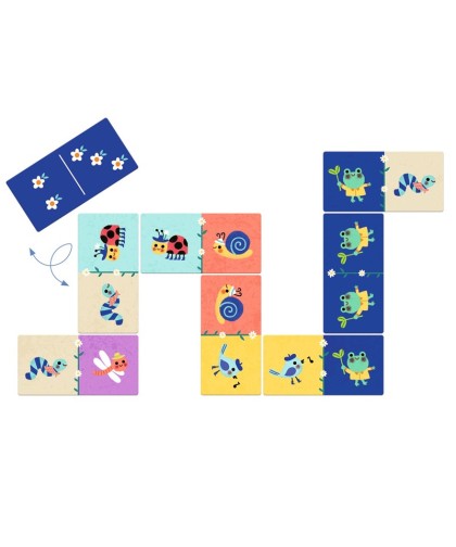 11577 Domino pequeños animales