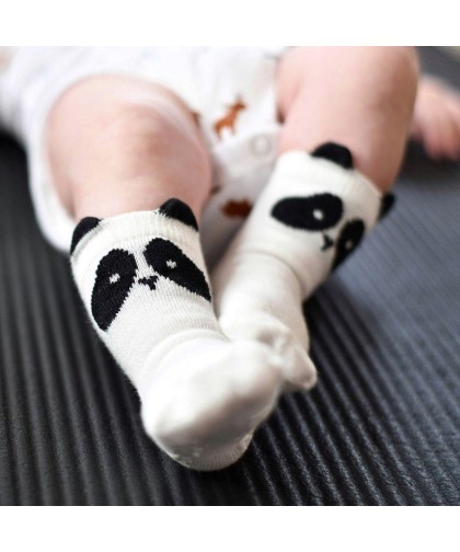 1167 Calcetines antideslizantes Panda Talla S