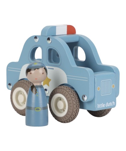 11632 Coche Policia Madera