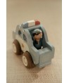 11635 Coche Policia Madera