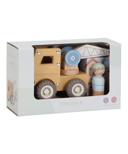 11644 Camion Grua Madera