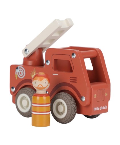 11649 Camion de Bomberos Madera