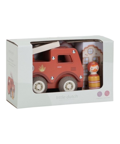 11652 Camion de Bomberos Madera