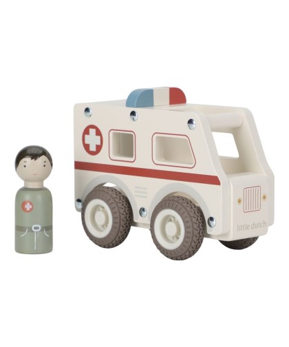 11657 Ambulancia Madera