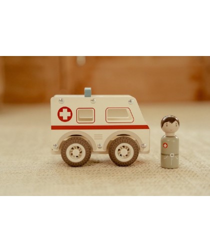 11661 Ambulancia Madera