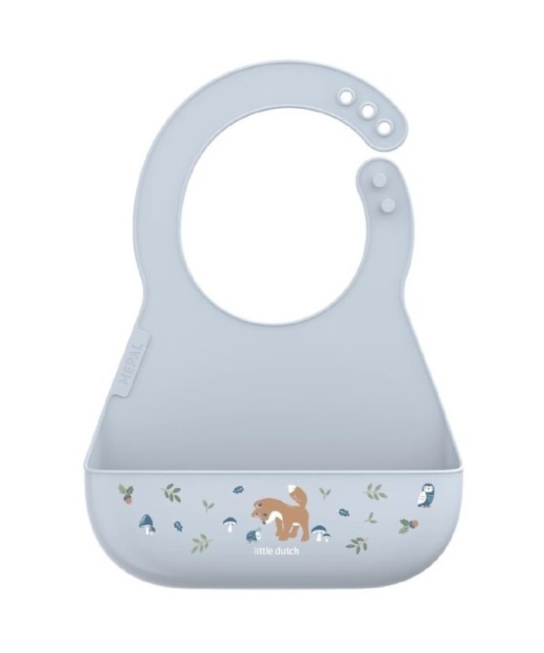 11779 Babero Silicona Forest Friends