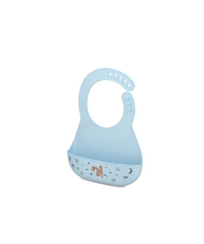11780 Babero Silicona Forest Friends