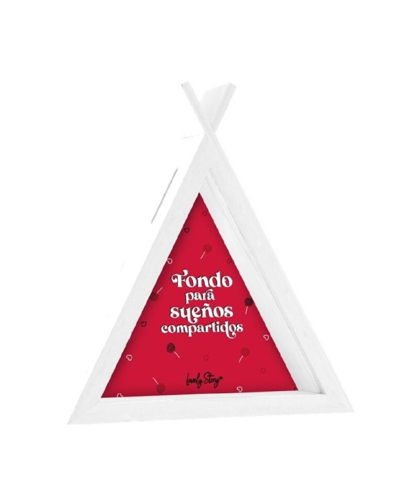 11803 Hucha Tipi Blanca - Fondo Para Sueños Compartidos