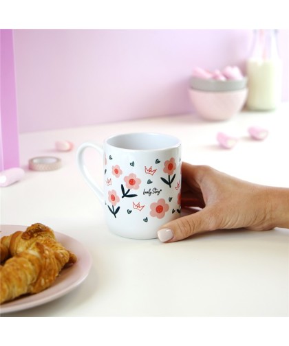 11810 Taza Ceramica 330ML - Princesa Capibara