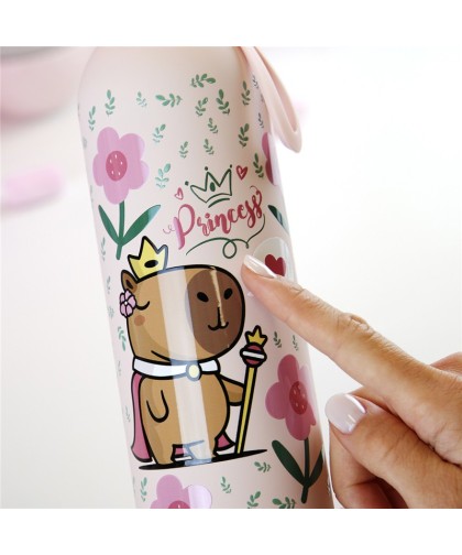 11814 Botella Termica - Princesa Capibara