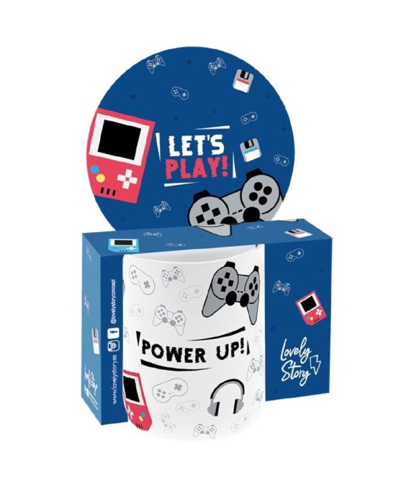 11824 Taza Ceramica 330ML Power Up
