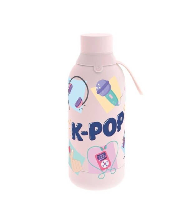 11915 Botella Termica 500ML K-POP Rosa